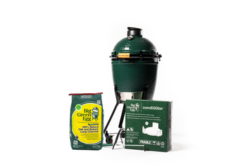 Big Green Egg Medium Bundle on Standard Nest - 128204